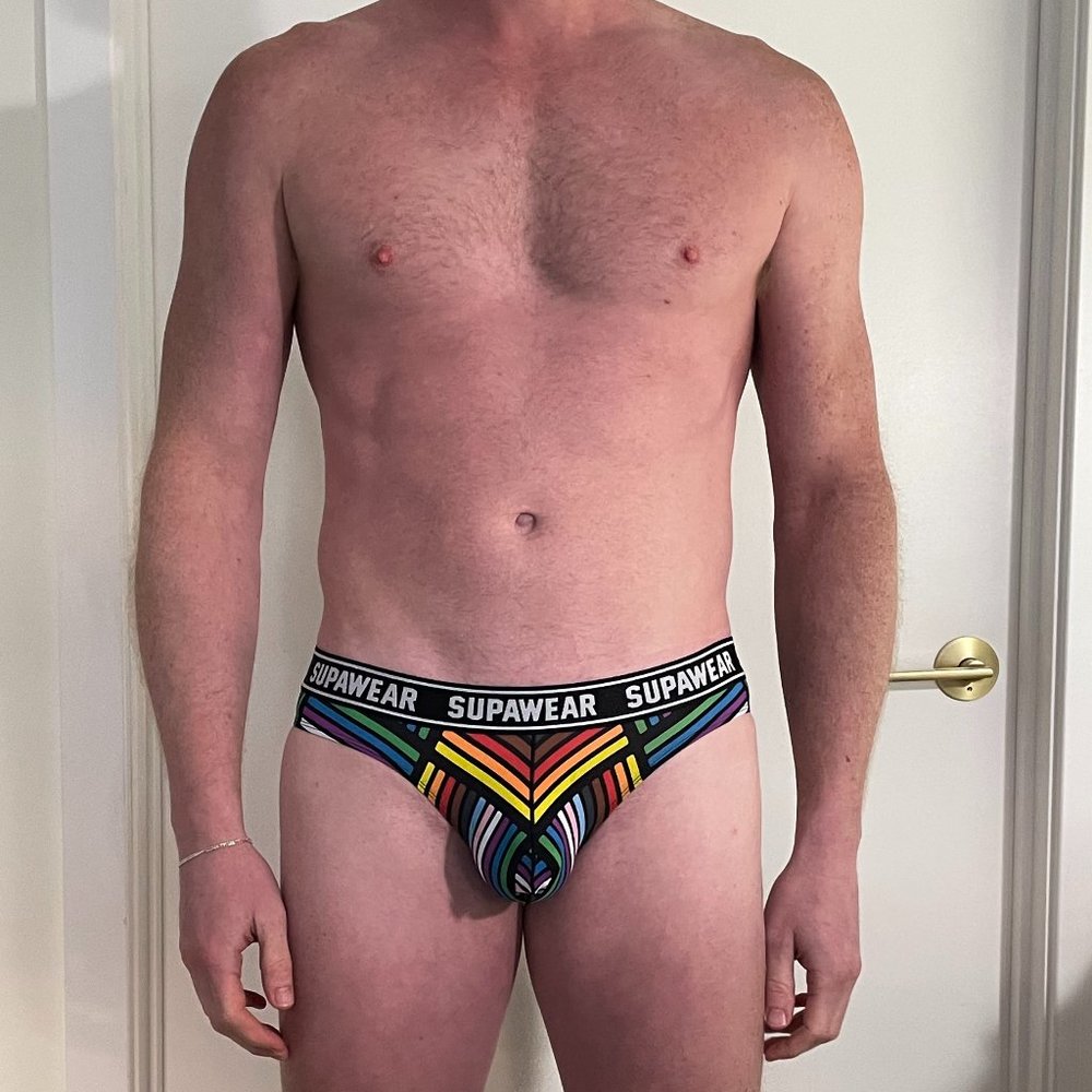 Supawear POW Brief Underwear - Rainbow Pride